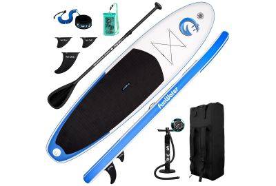 Dive into the Waves of Fun with Funwater Inflatable Stand Up Paddle Board (SUP)!