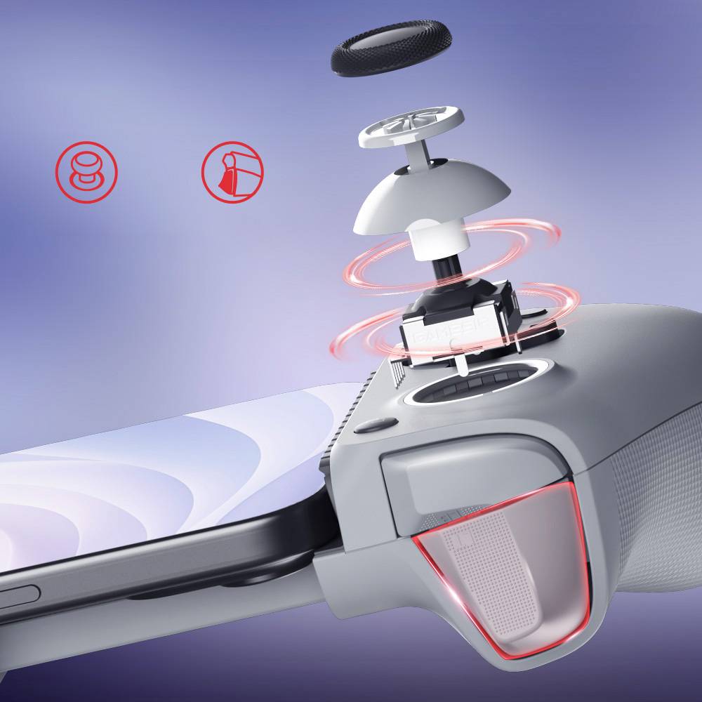 GameSir G8 Type-C Mobile Gaming Controller, Plug and Play Gamepad with Hall Effect Joysticks/Hall Trigger, 3.5mm Audio Jack, Compatible with Android & iPhone 15 Series