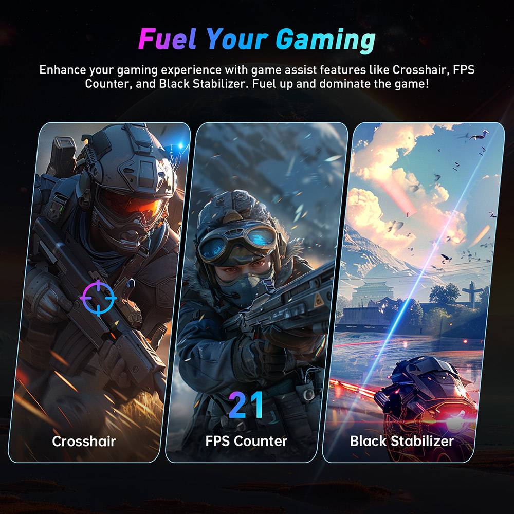 KTC H32S17F 32'' Curved Gaming Monitor, 1920*1080 HVA Panel, 240Hz Refresh Rate, 125% sRGB, 3500:1 Contrast Ratio, Adaptive Sync, HDR10, 3ms Response Time, 2*HDMI2.0 1*DP1.4 1*USB2.0 1*Audio, VESA Mount, Adjustable Tilt, Low Blue Light