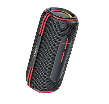 Awei KA5 20W bluetooth 5.3 Speaker Portable Speaker Dual 57mm Drivers Dual Diaphragm 360° Surround Sound RGB Light TWS Wireless Speaker