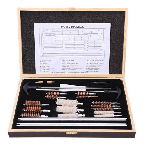 26 PCS / Set Cleaning Maintenance Stainless Steel Cotton Brush,