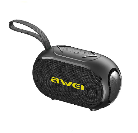 Awei KA1 Wireless bluetooth Speaker Mini Portable Speaker RGB Colorful Light TWS 1200mAh Support TF Card/U Disk/AUX/Radio Outdoors Wireless Speaker -