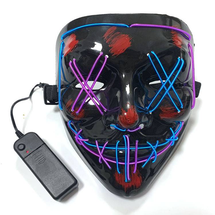 Halloween two-color ghostly mask