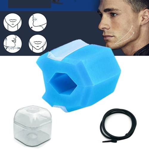 6th Generation Set Lanyard Shaping Masseter Training Ball Mandibular Trainer, Color Random Delivery
