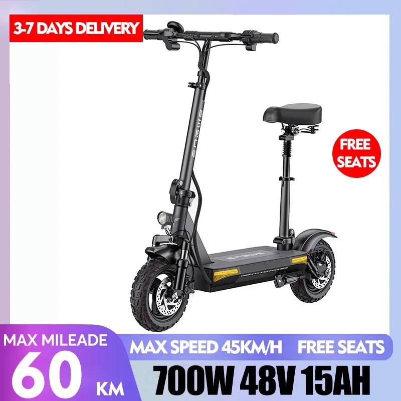 ENGWE S6 Electric Scooter Peak 700W 48V 15AH Battery Max Speed 45km/h Range 60km 10&amp;#039;&amp;#039; Tubeless Tire Segway Segway-Poland