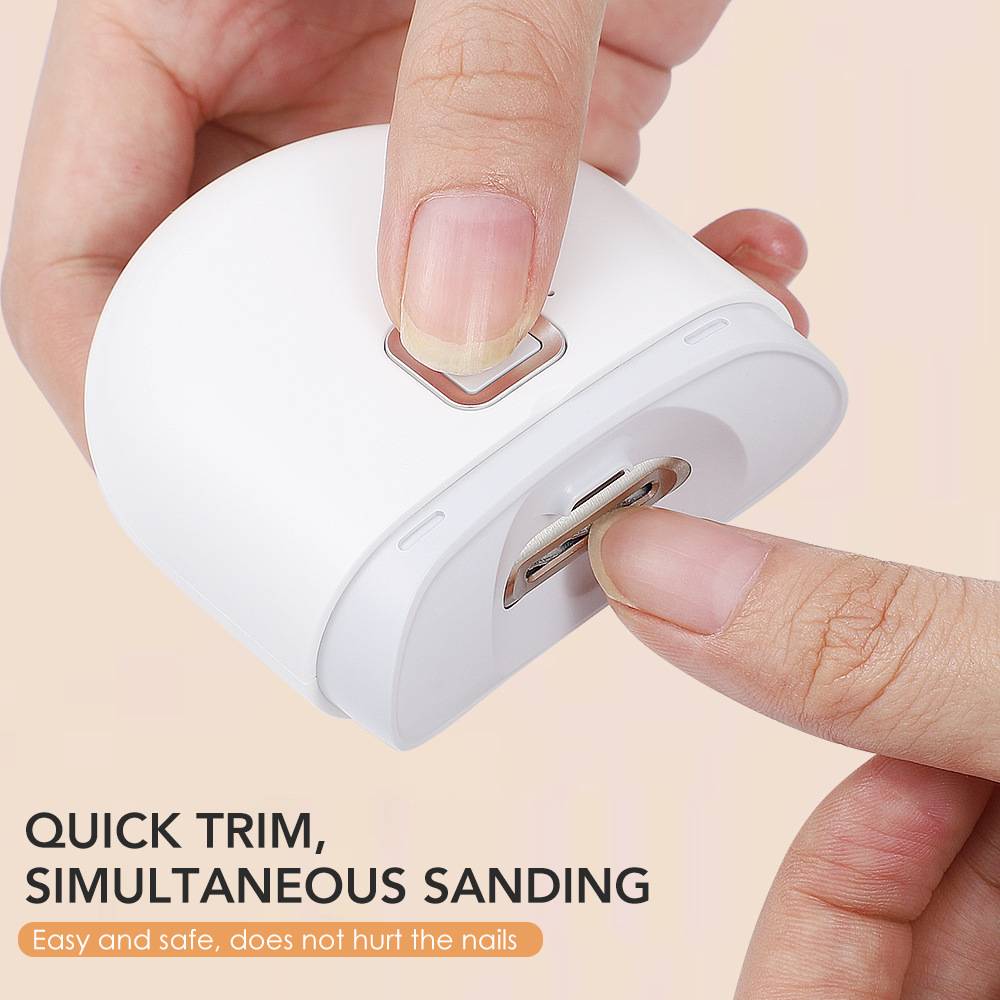 Dual speed electric nail art tool with lights