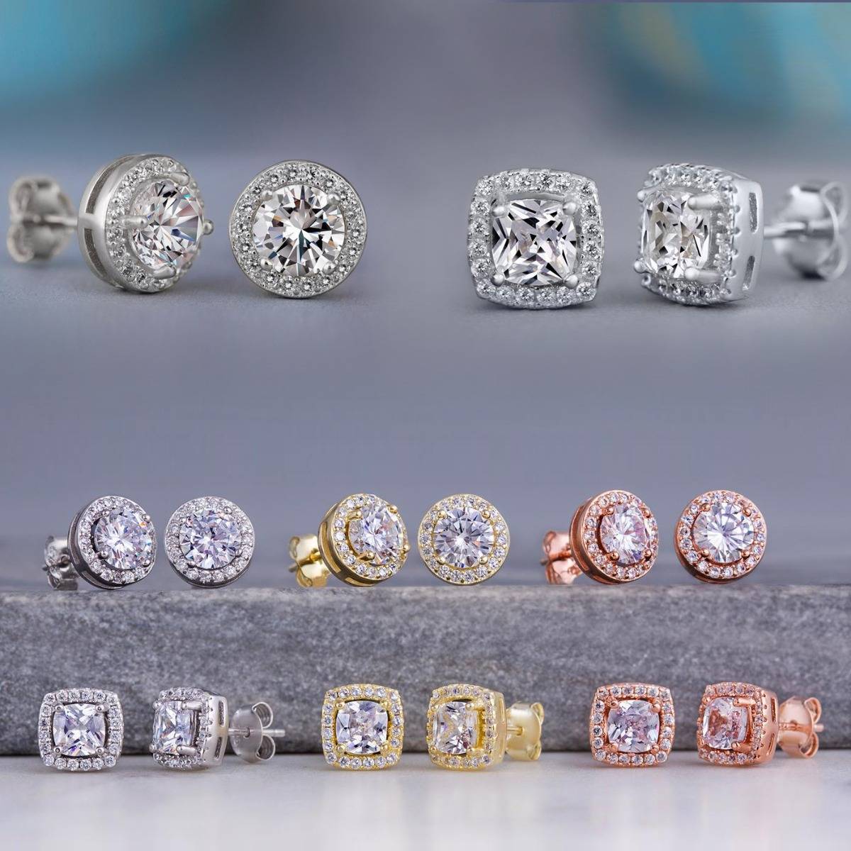 Fashion OL personalized earrings creative zirconia women&#039;s earrings wholesale