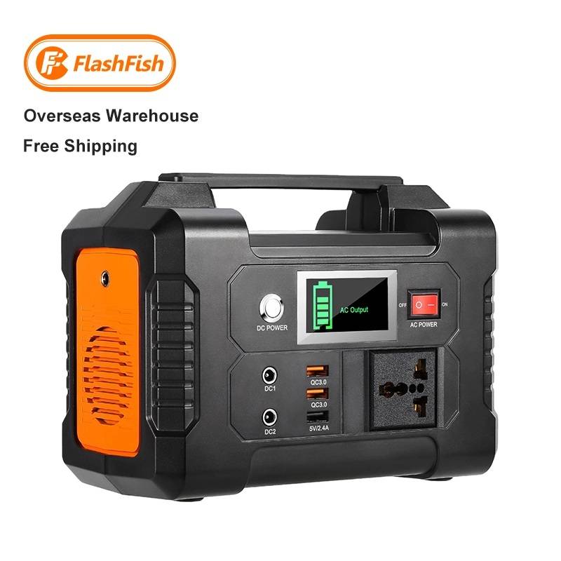 Flashfish E200: Portable 200W Power Station for Laptops - Charge Anywhere!