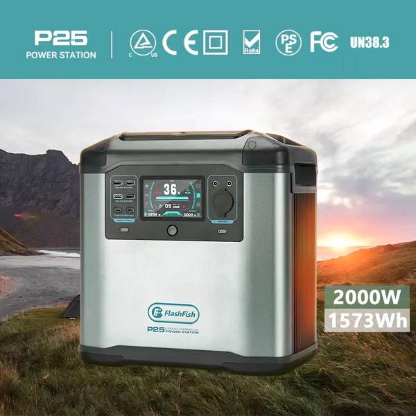 Flashfish P25: Portable Power Station for Home Backup &amp; Travel