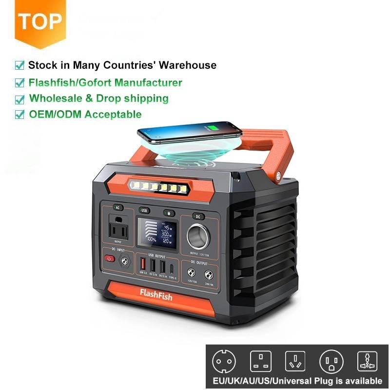 Portable Solar Generator for Outdoor Camping and Home Use