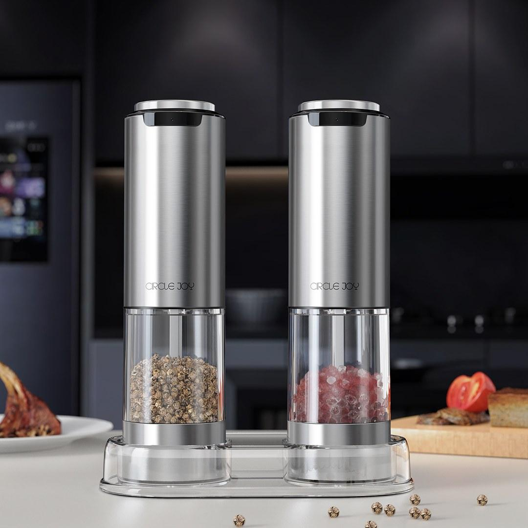 Xiaomi Youpin CircleJoy Stainless Steel Electric Pepper and Sea Salt Grinder