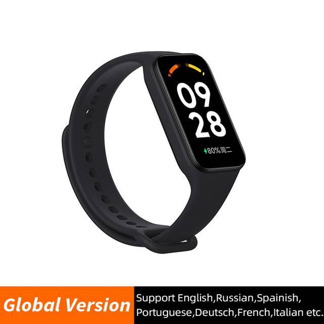 Global Version Xiaomi Redmi Band 2 Smart Bracelet 1.47&quot; Display Blood Oxygen Fitness Traker Bluetooth 5 ATM Waterproof Miband