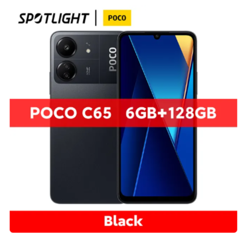 POCO C65 Global Version 6GB 128GB/8GB 256GB MediaTek Helio G85 6.74&quot; 90Hz Display 50MP Triple Camera 5000mAh NFC