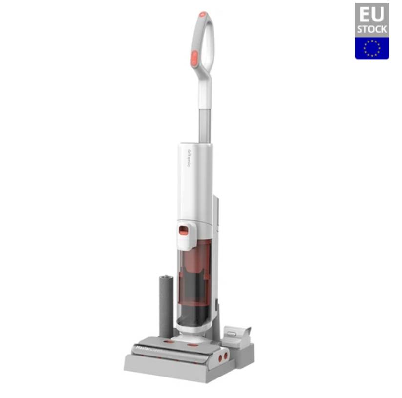 Ultenic AC1 Cordless Wet Dry Vacuum Cleaner, 15KPa Suction, 2L Water Tank, Dual Edge Cleaning, 45min Runtime, Smart LED Display, APP Support, Voice As