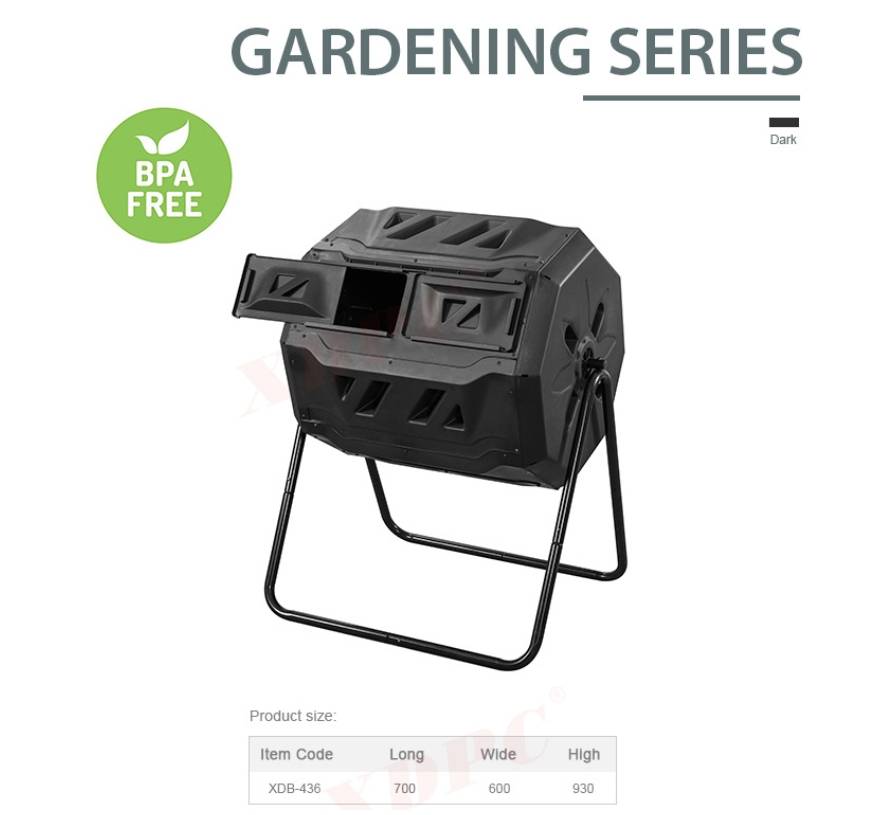 Compost Bins Cross Border Gardening Garden Tipping Hopper Outdoor Yard Fermenter Organic Fertilizer Waste Leaf Composting Bucket