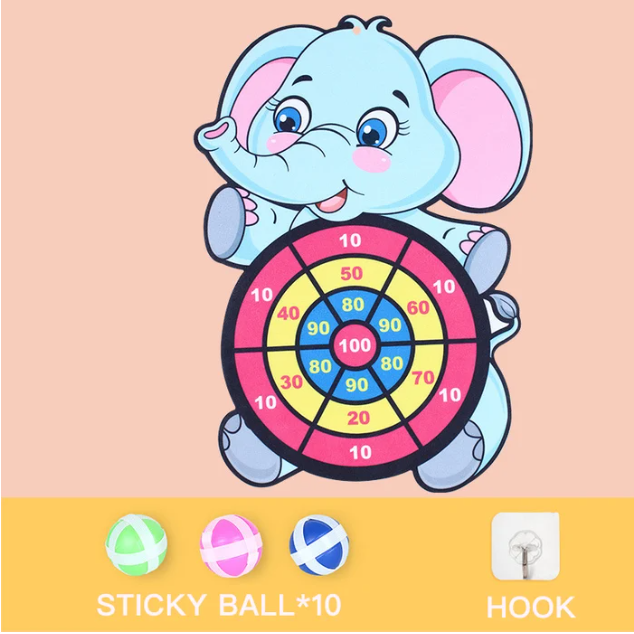 Cartoon dart board games