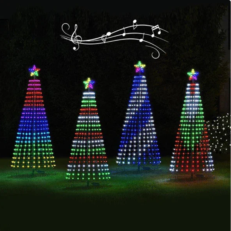 Multi-color animated Christmas decoration LED lights