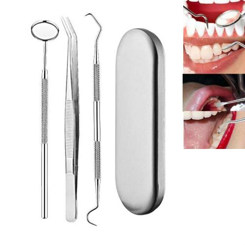 Stainless Steel Dental Tools Dental Care Tartar Tool Dentist Tool Set