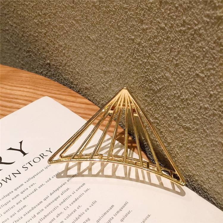 2 PCS Metal Hair Clip Retro Large Hair Clip