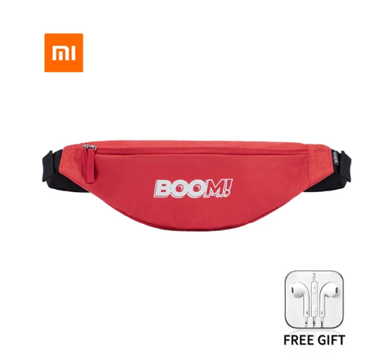 Xiaomi Youpin Chest Bag Casual Waist Bag Men And Women Large-Capacity Anti-Theft Breathable Fashion Fanny Pack Shoulder Bag