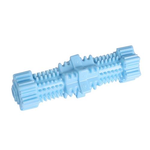 Dogs Bite Toys Hexagonal Molar Rods Pet Tooth Brush(Light Sky Blue)