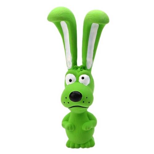 PT027 Dogs Puppy Screaming Rubber Toy Squeaker Chew Training Products(Green)