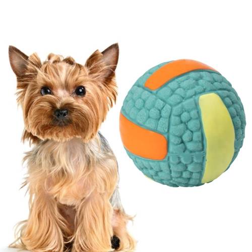 Dog Toy Latex Dog Bite Sound Ball Pet Toys, 1