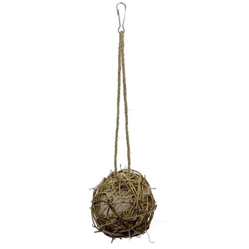 Parrot Toy Sepak Takraw Cotton Bite Ball Relieves Boredom And Prevents Biting Hair,