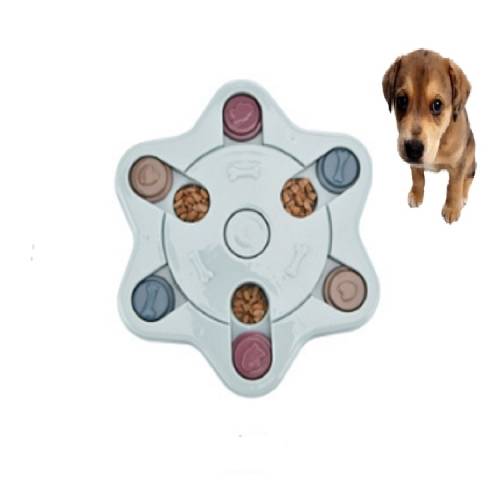Pet Toy Dog Food Turntable Eating Puzzle Anti-Smashing Dog Bowl Supplies