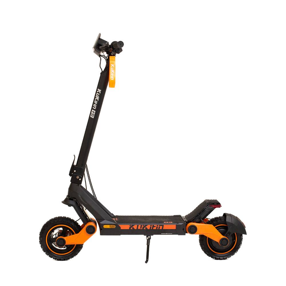 KuKirin G3 Electric Scooter 10 Inch Off-road 1200W Motor 52V 18Ah Lithium battery Max Speed 50km/h LED Touch Display, Shock arm Suspension 63km Max Ra