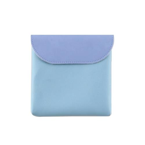 D9900 Simple Lipstick Bag PU Leather Sanitary Storage Bags