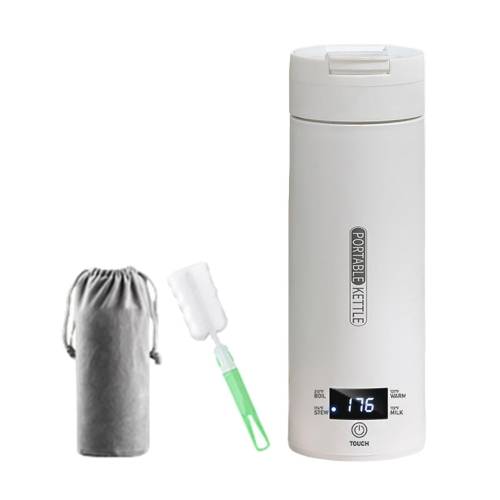 300W 500ml Electric Heating Water Cup Smart Boiling Kettle Temperature Control Kettle, Spec: SUS316 UK Plug