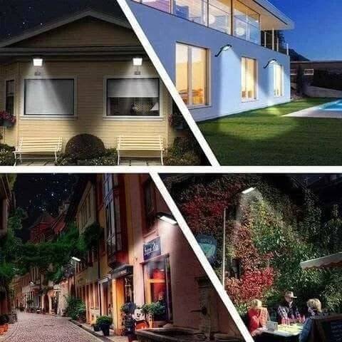 6000K Solar LED Lamp