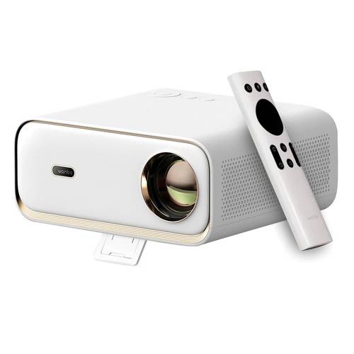 Wanbo X5 1100 ANSI Lumens LCD Projector, Native 1080P, 4K Decoding, Android 9.0, Auto Focus & Auto-keystone Correction, Dual-band WiFi 6, Bluetoot