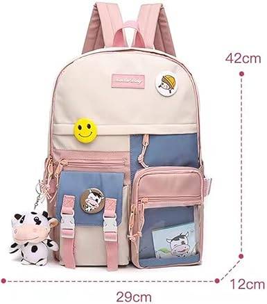 Women&#039;s Book Bag,Kawaii School Bags for Teen Girls College Students