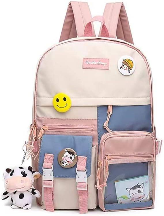 Women&#039;s Book Bag, Kawaii School Backpacks for Teenage Girls College Students