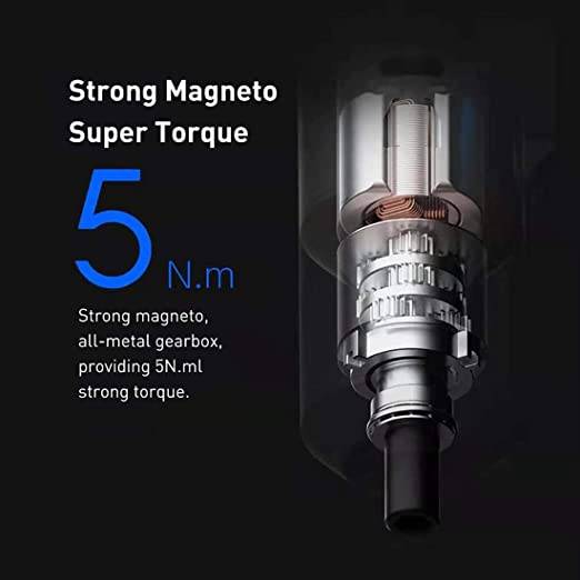 Xiaomi Mi Cordless Screwdriver 3.6V, 2000mAh Rechargable Battery. Patented One-piece body with USB-C charging port. High 5-N.m Torque Cordless Portabl