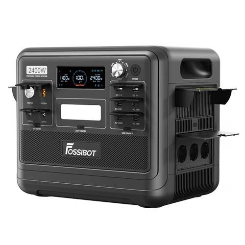 FOSSiBOT F2400 2048Wh Portable Power Station Black EU Plug-F2400PowerStation