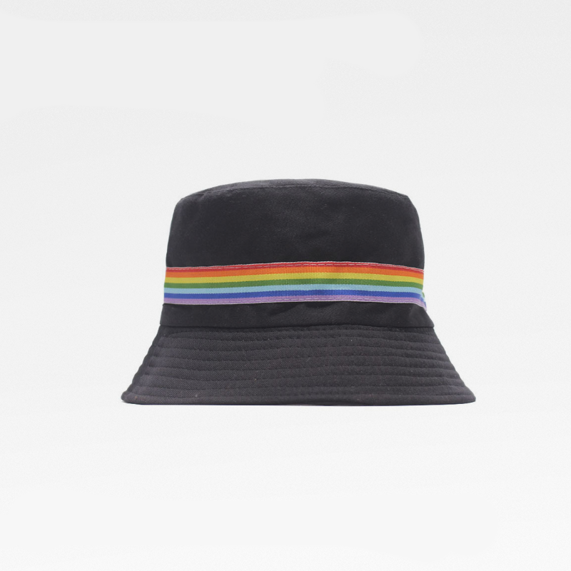 Rainbow Stripe Fishermen&#039;s Bucket Hat