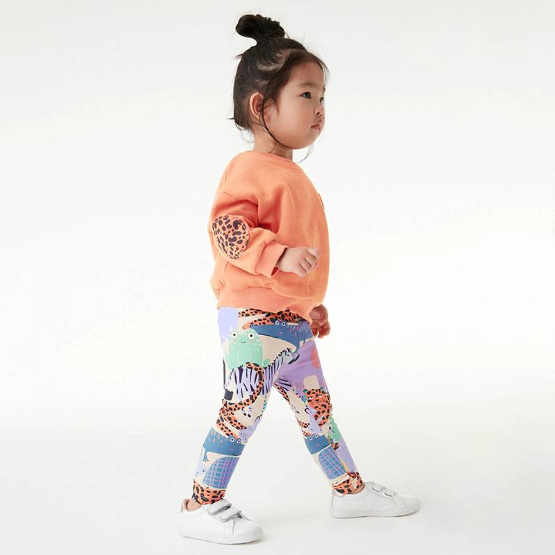 girls&#039; set children&#039;s long sleeve sweatshirt set European and American cute girl cotton set