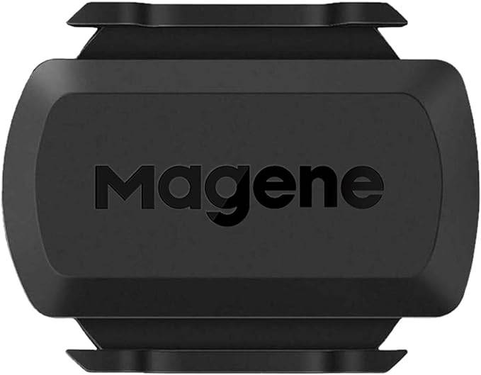 Magene Cycling Speed/Cadence Sensor, Wireless Bluetooth/Ant+ RPM Sensor Bike Computer for Road Bike or Spinning Bike and Trainers Compatible
