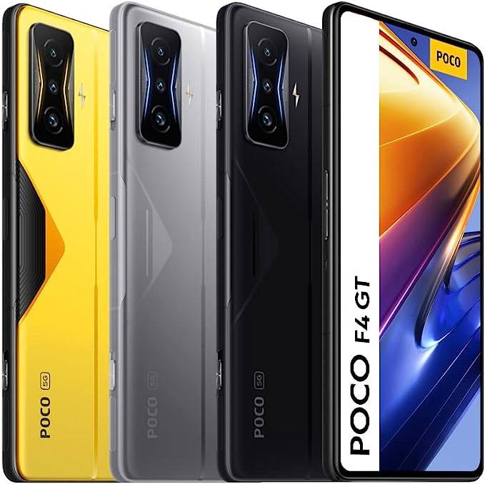 Poco F4 GT 5G + 4G LTE 128GB + 8GB Factory Unlocked 6.67&quot; 120Hz 64Mp Triple Camera