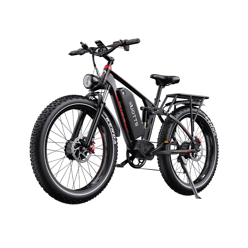 [EU Direct Sales] DUOTTS S26 Electric Bicycle 2024 Model 48V 20AH Samsung Battery 1500W (750W*2) Recommended Top Speed 25 km/h Dual Motors 26*4.0 Inch