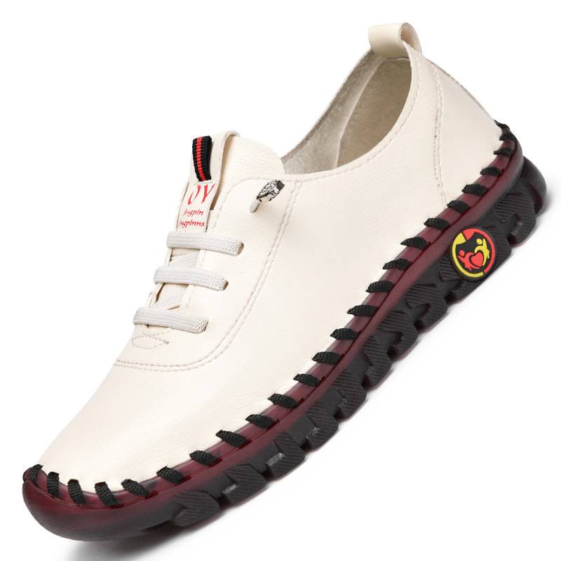 women&#039;s handmade tendon soft sole mother&#039;s shoes