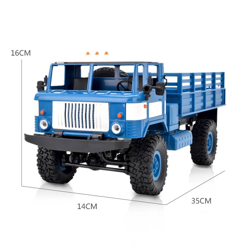 Naughty Dragon Army Card full scale GAZ four-wheel drive off-road climbing RC remote control car model car toy dropshipping
