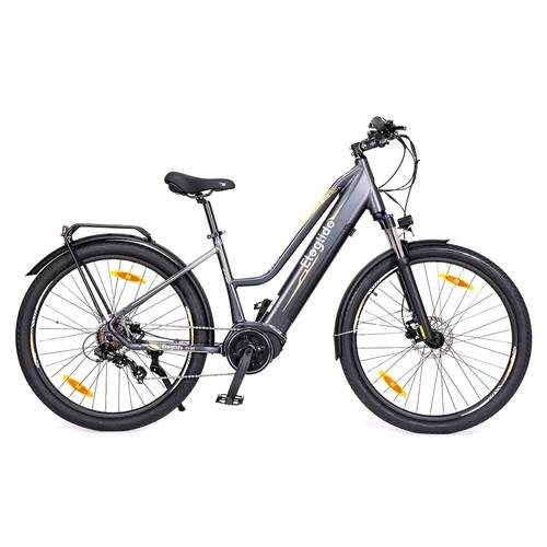 Eleglide C1 ST 27.5-inch Step-through Trekking Bike with 250W Ananda Mid-Drive Motor, 14.5Ah Battery, Max 150km Range, Hydraulic Suspension & Hydr