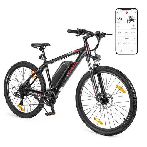 Eleglide M2 27.5" Electric Moped Mountain Bike 250W Motor 25km/h Speed 36V 15Ah Battery 125km Max Range, 120kg Max Load Shimano 24-Speed Gear Hyd