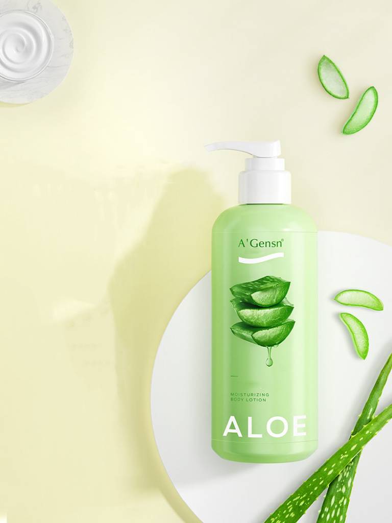 A&#039; Gensn Pure genuine aloe vera body lotion female lasting fragrance moisturizing hydrating soothing