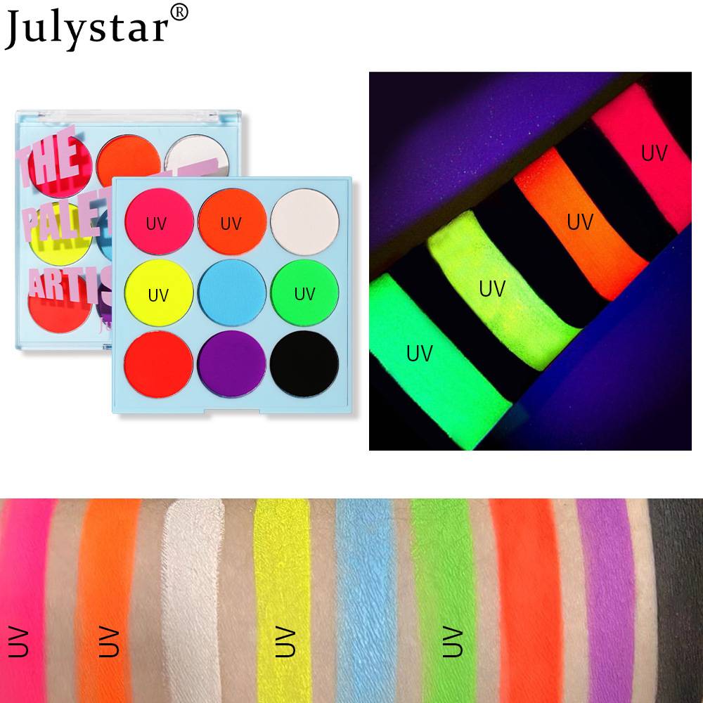 European &amp; American stage makeup: UV eyeliner, luminous palette, non-smudge body paint.
