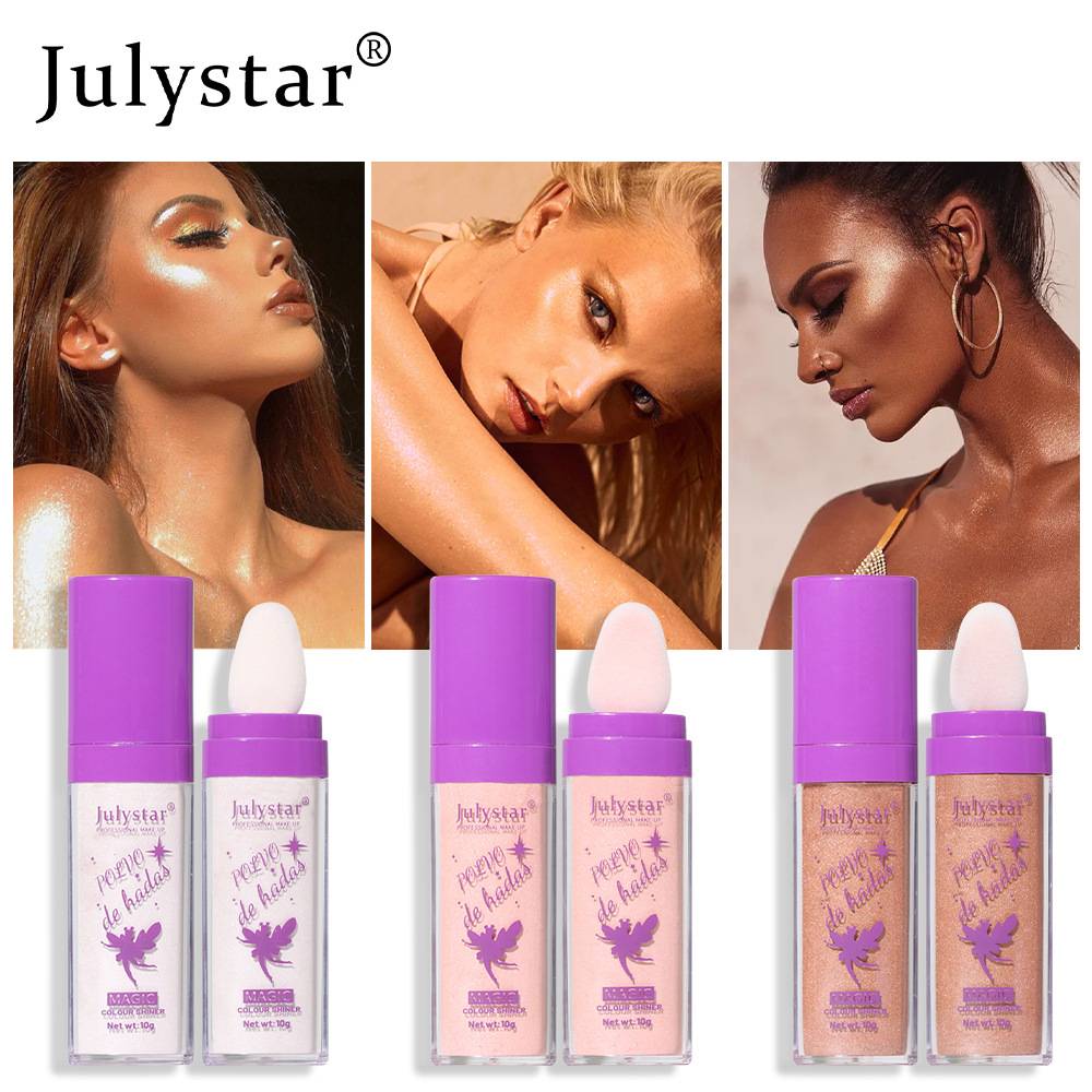 Fairy Highlight Patching Powder to brighten the whole body, Highlighting Powder, and Contouring Powder, natural three-dimensional contouring, new cros